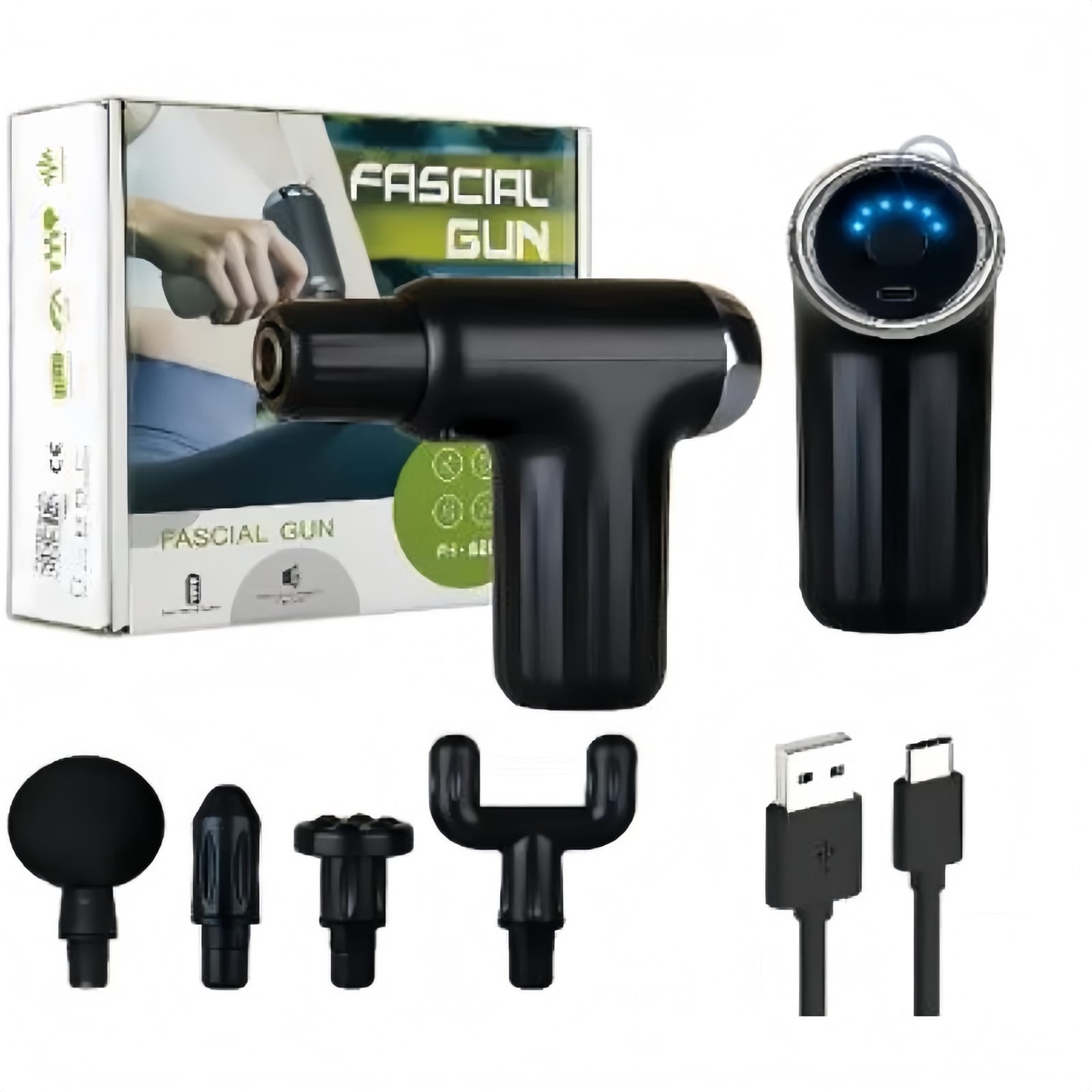 Muscle Massage Gun with 4 Heads FH-820